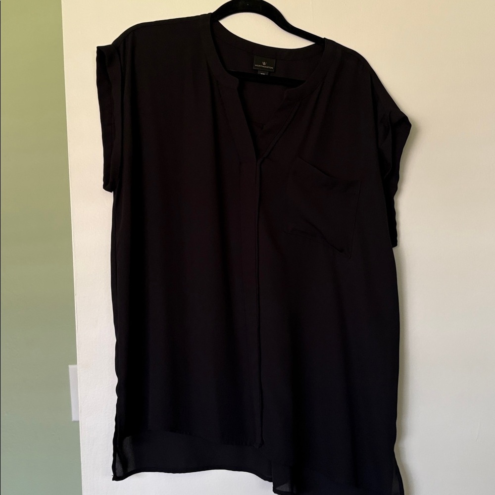 Worthington Charcoal Blouse